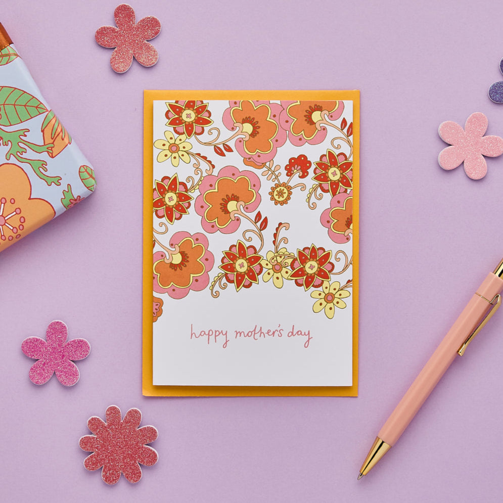 A Floral Mother's Day Card from You've Got Pen on Your Face.