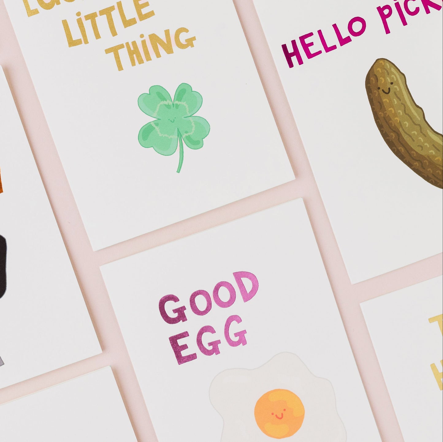 Collection of hand drawn greeting cards from You've Got Pen On Your Face