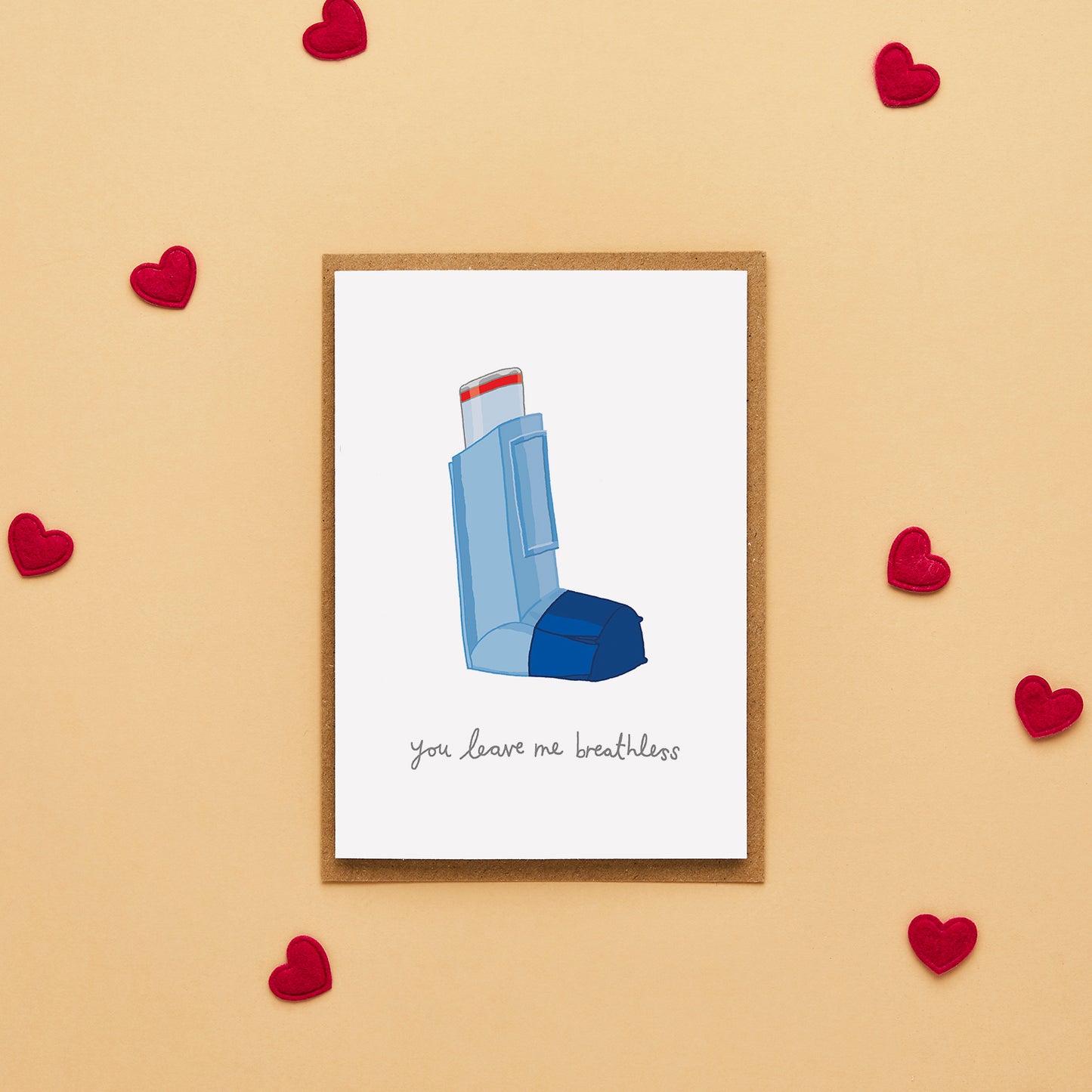 A funny anniversary card from You've got pen on your face