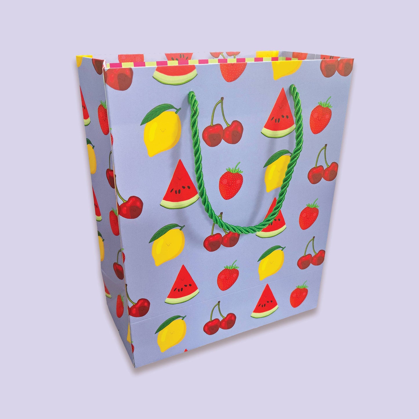 Feeling Fruity Medium Gift Bag | Cherry Lemon Watermelon
