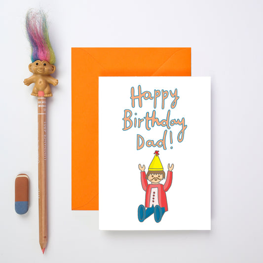 A Retro Dad Birthday Card from You've Got Pen on Your Face.