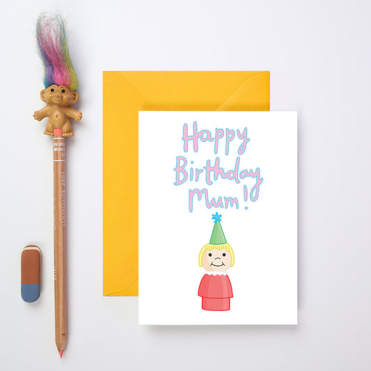 A Retro Mum Birthday Card from You've Got Pen on Your Face.