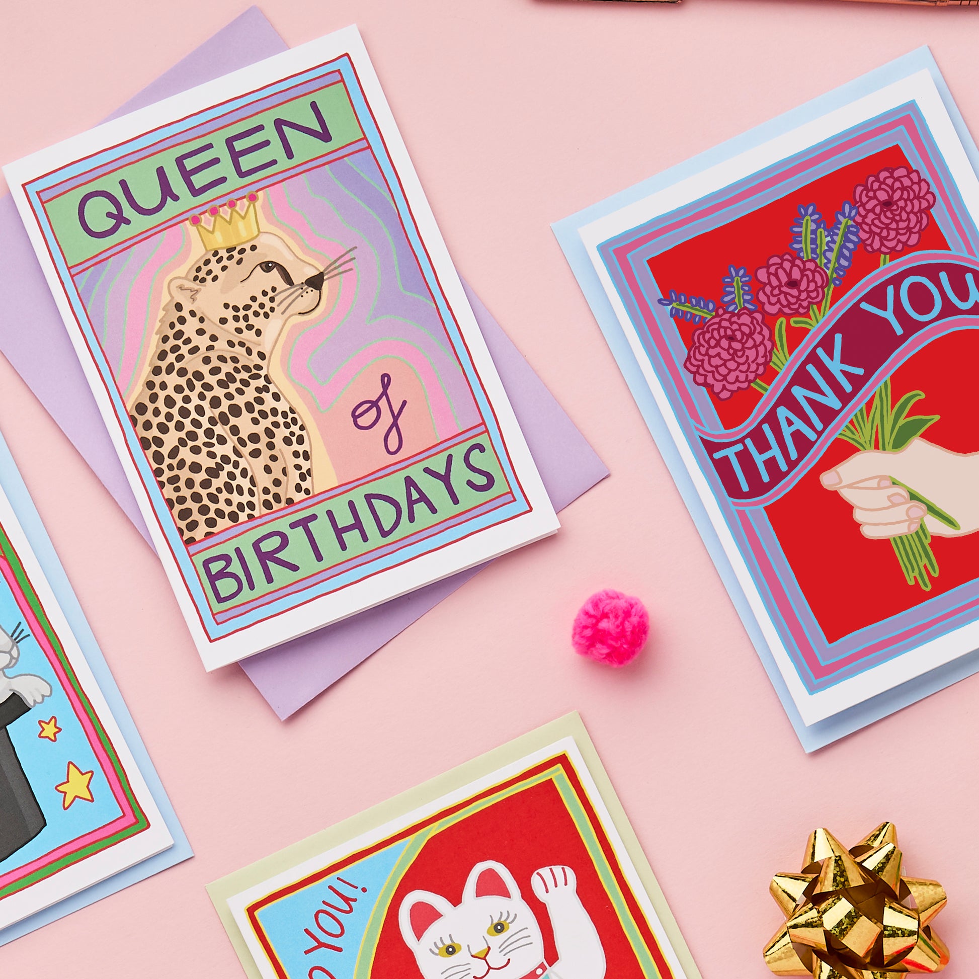 Queen of Birthdays Card from You've Got Pen on Your Face.