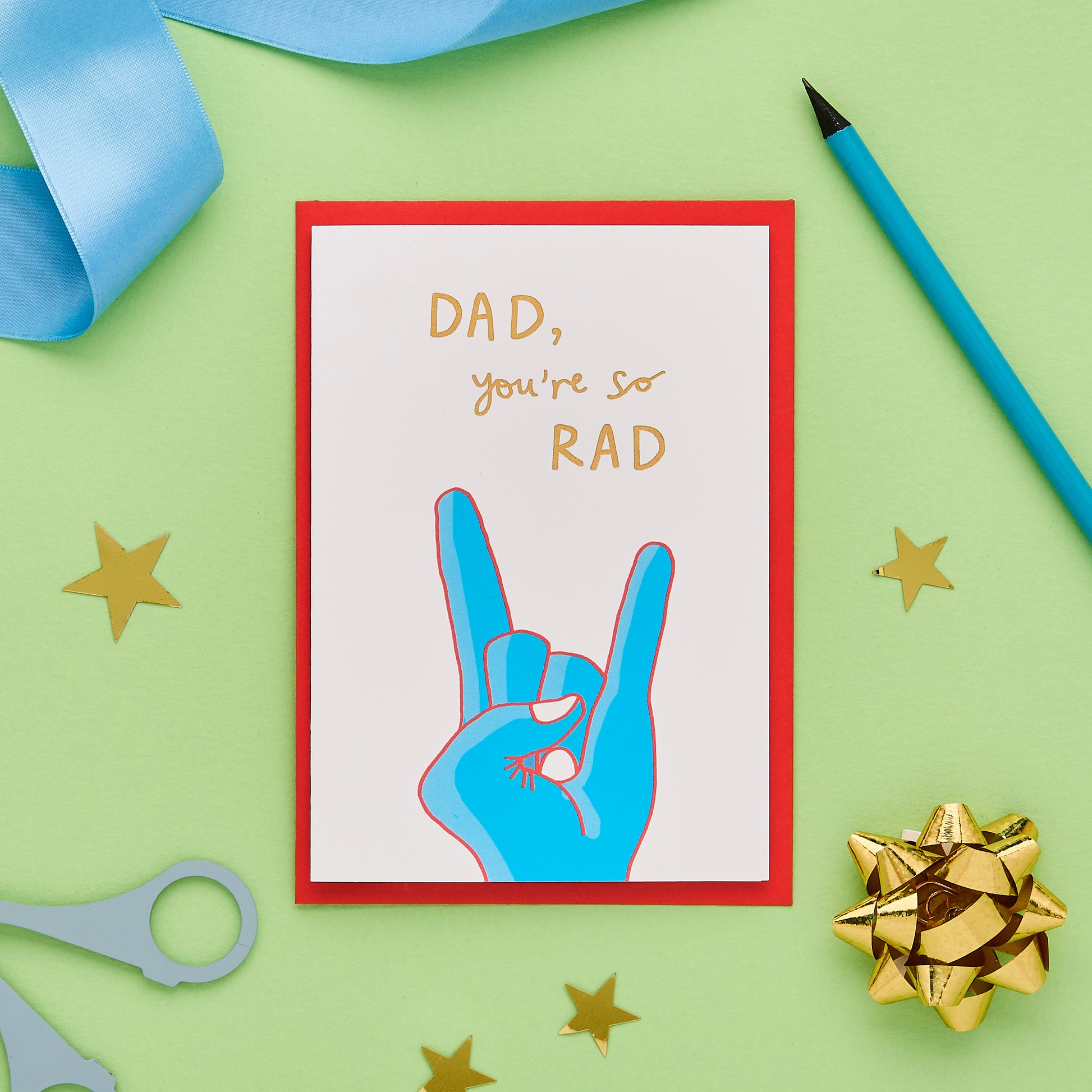 A Father's Day Card For A Rad Dad