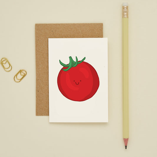 Cute Mini Tomato Greeting Card