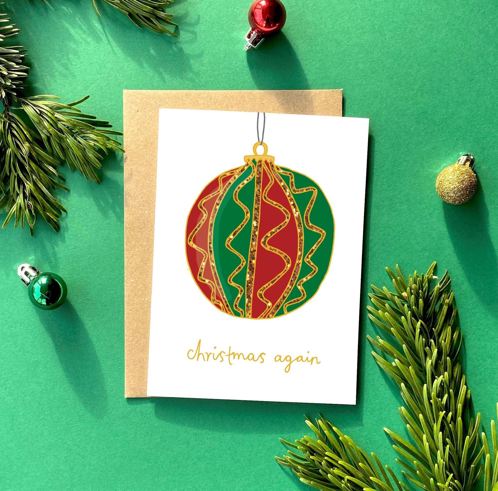 Funny Christmas Card from You've Got Pen on Your Face.