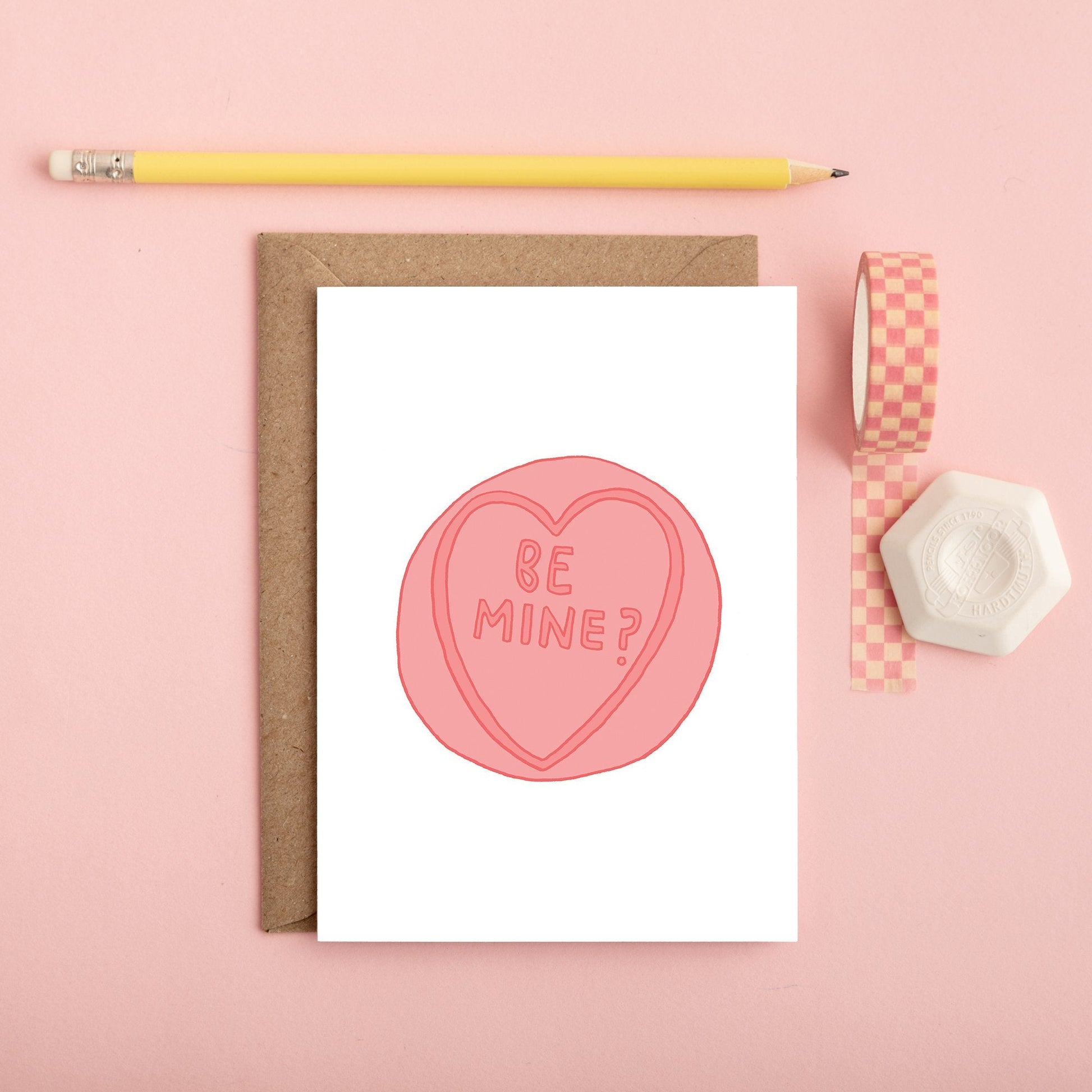 A Love Hearts Card from You've Got Pen on Your Face.