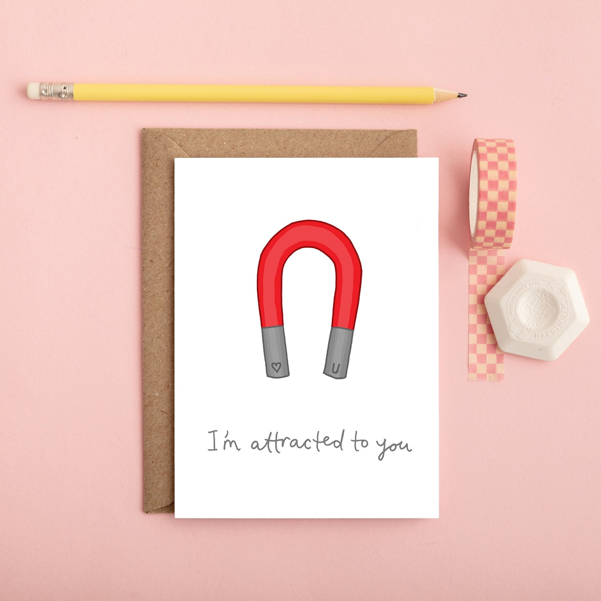 A Magnet Love Card from You've Got Pen on Your Face.