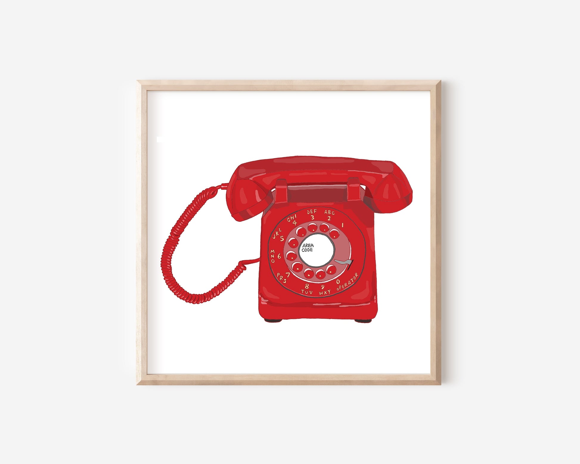 A square Phone Print from You've Got Pen on Your Face.