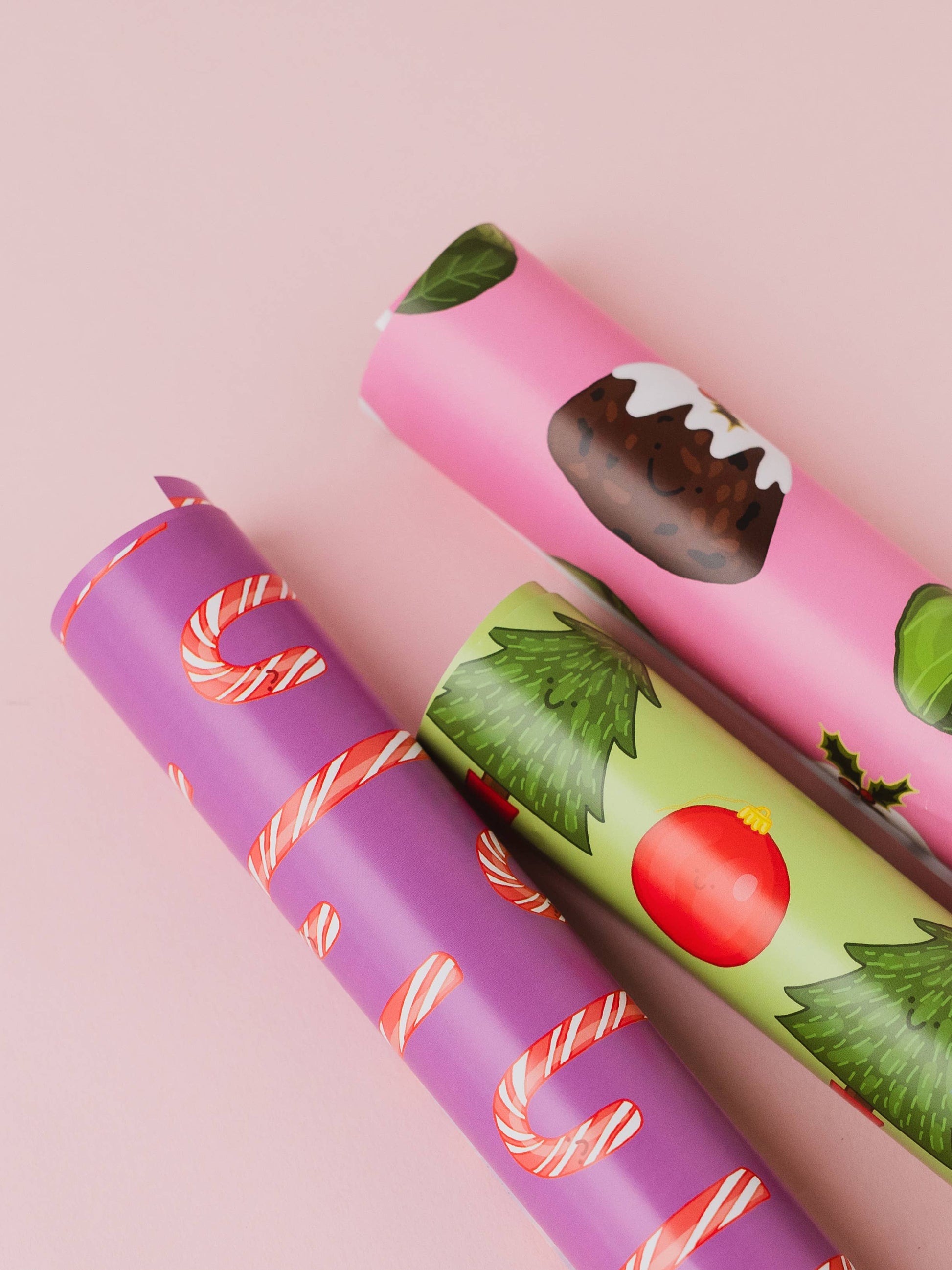 Christmas Tree & Bauble Gift Wrap | Festive Wrapping Paper