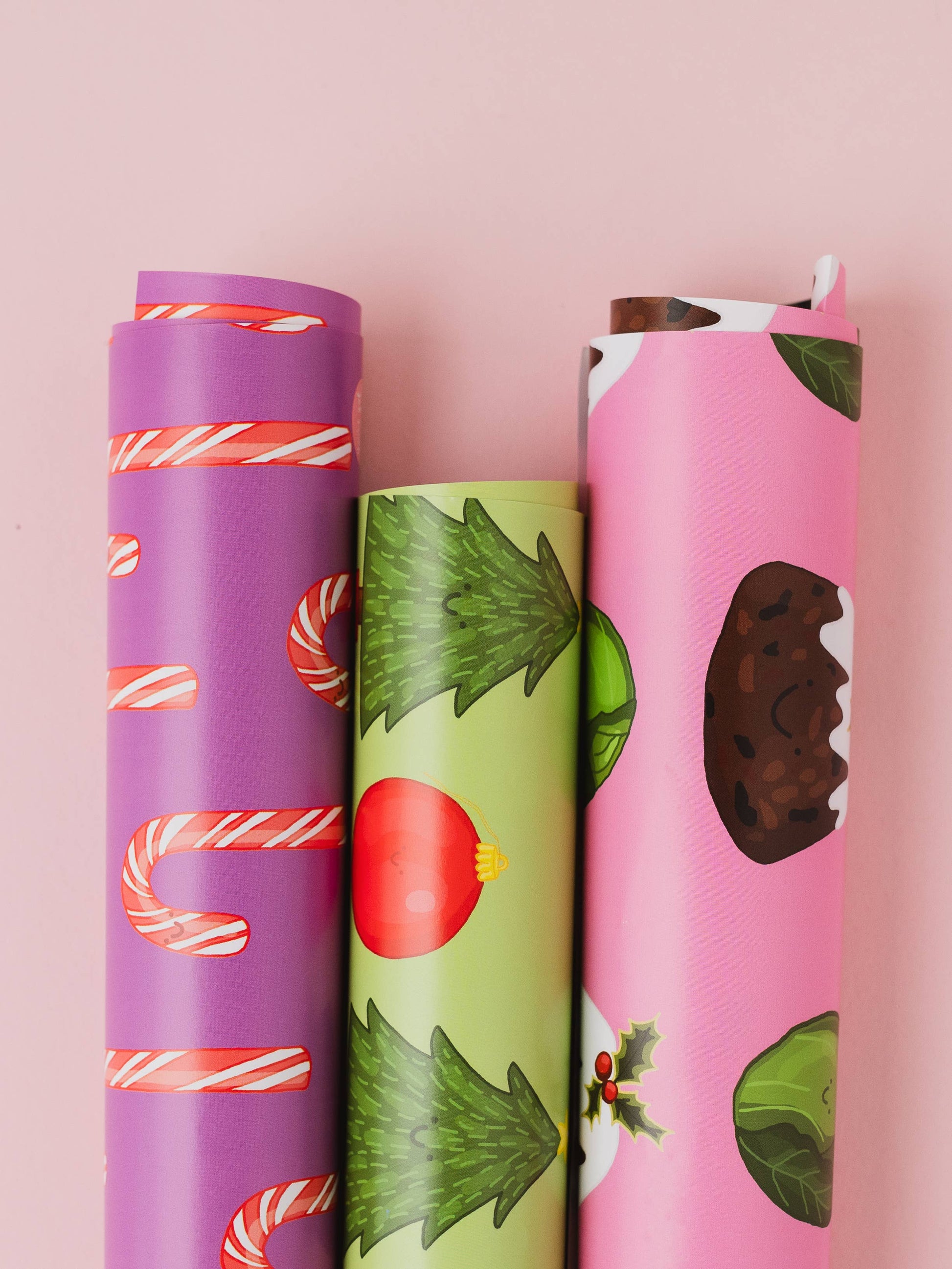 Christmas Tree & Bauble Gift Wrap | Festive Wrapping Paper