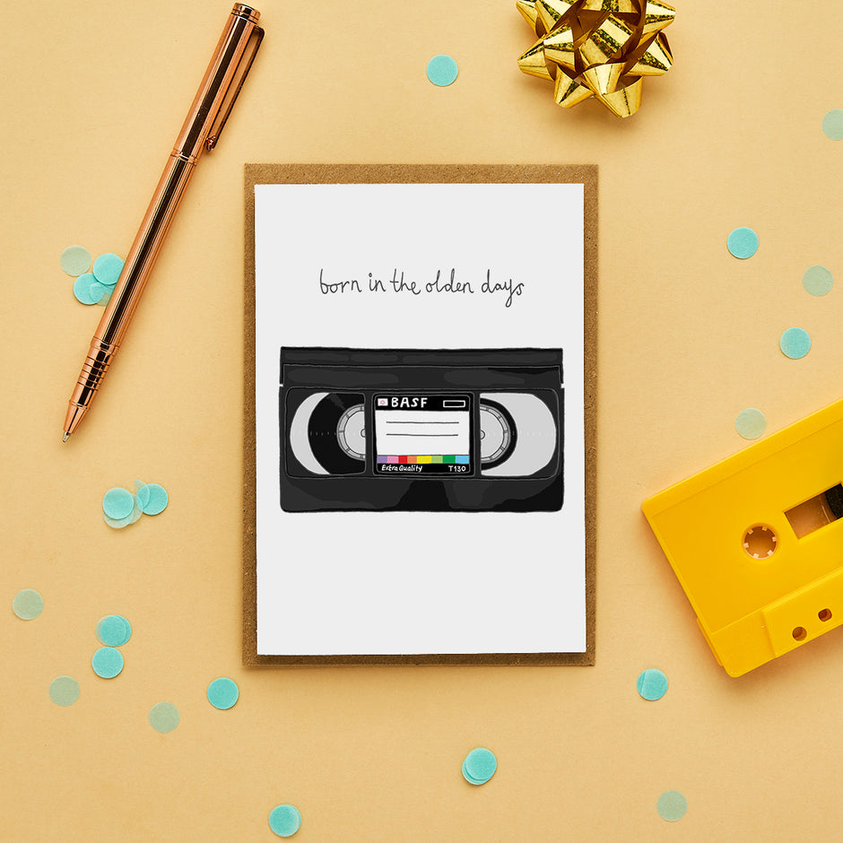 Retro Birthday Cards | You've Got Pen On Your Face – You've Got Pen on ...