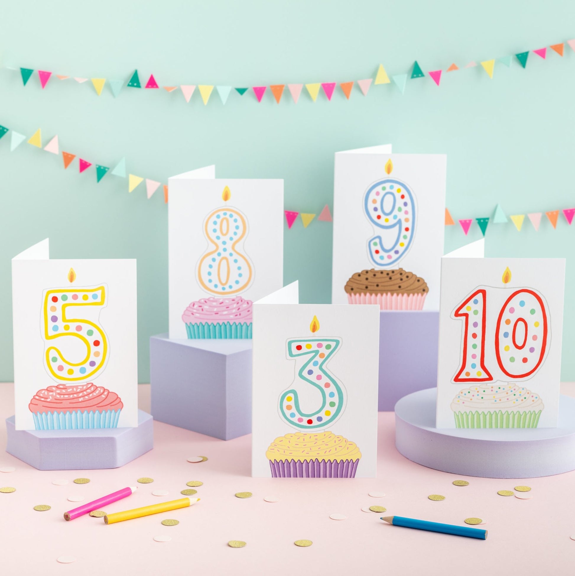 Cupcake Birthday Cards From You've Got Pen On Your Face