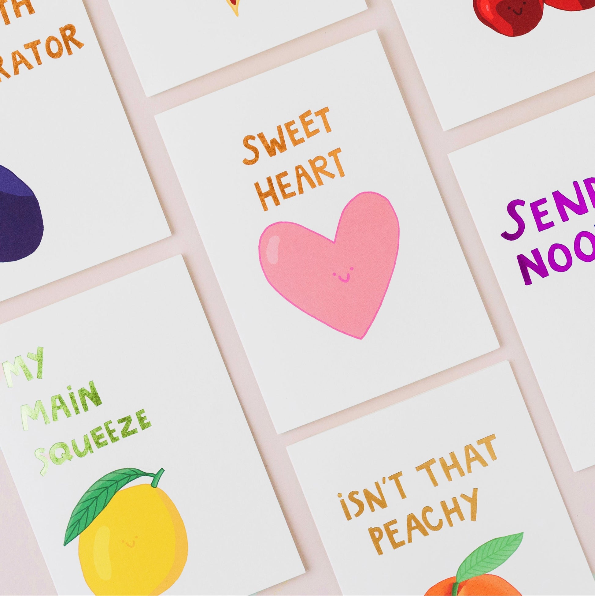 Collection of love cards from You've Got Pen On Your Face