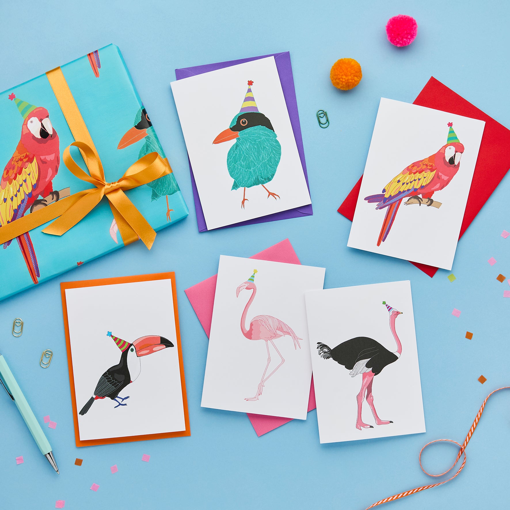 Birthday Birds Collection From You've Got Pen On Your Face