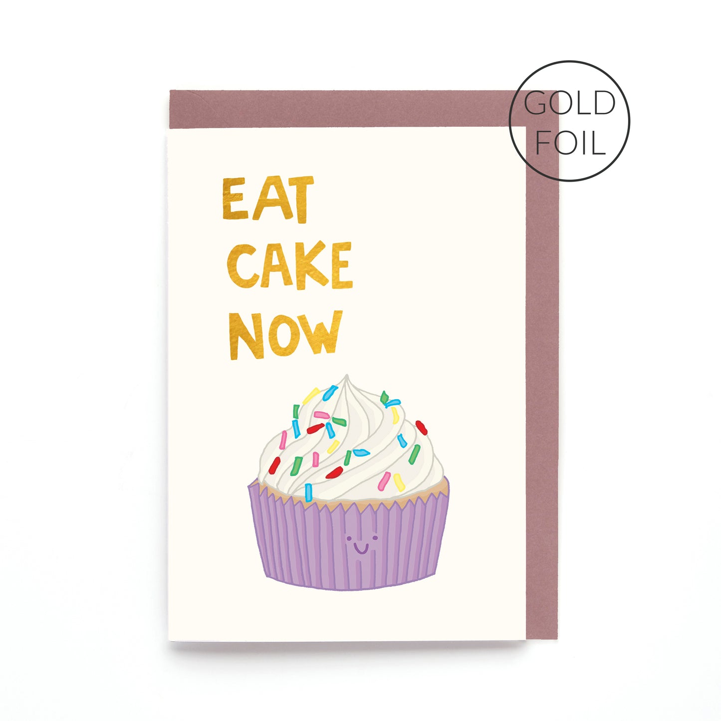 Eat Cake Now card