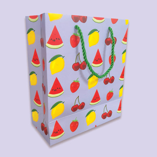 Feeling Fruity Medium Gift Bag | Cherry Lemon Watermelon