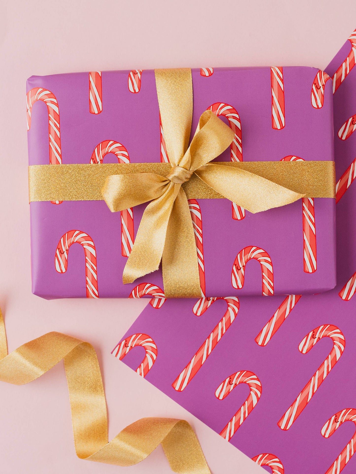 Candy Cane Gift Wrap | Christmas Wrapping Paper