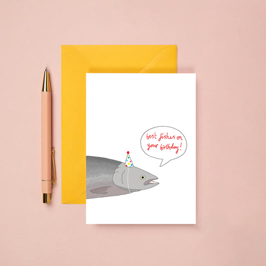 A Best Fishes Card from You've Got Pen on Your Face.