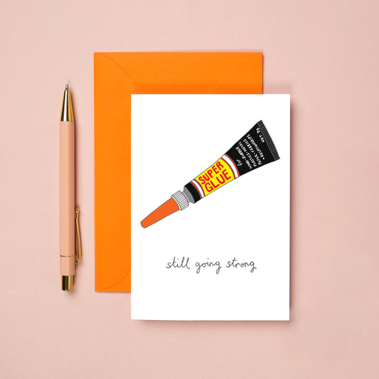 A Glue Love Card from You've Got Pen on Your Face.