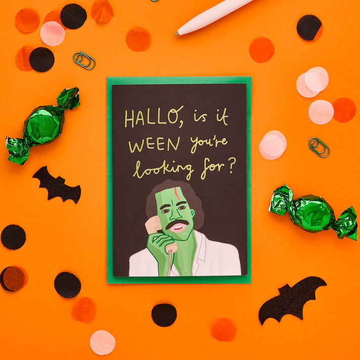Lionel Ritchie Halloween Card | You've Got Pen On Your Face – You've ...