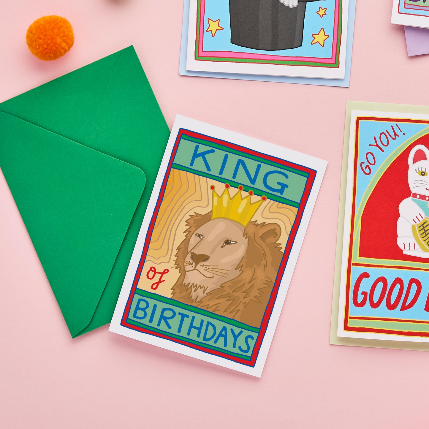 King of Birthdays Card from You've Got Pen on Your Face.