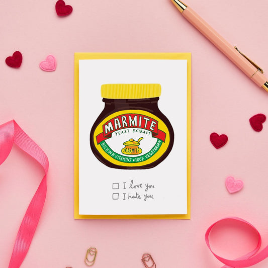 Marmite Anniversary Card from You've Got Pen On Your Face