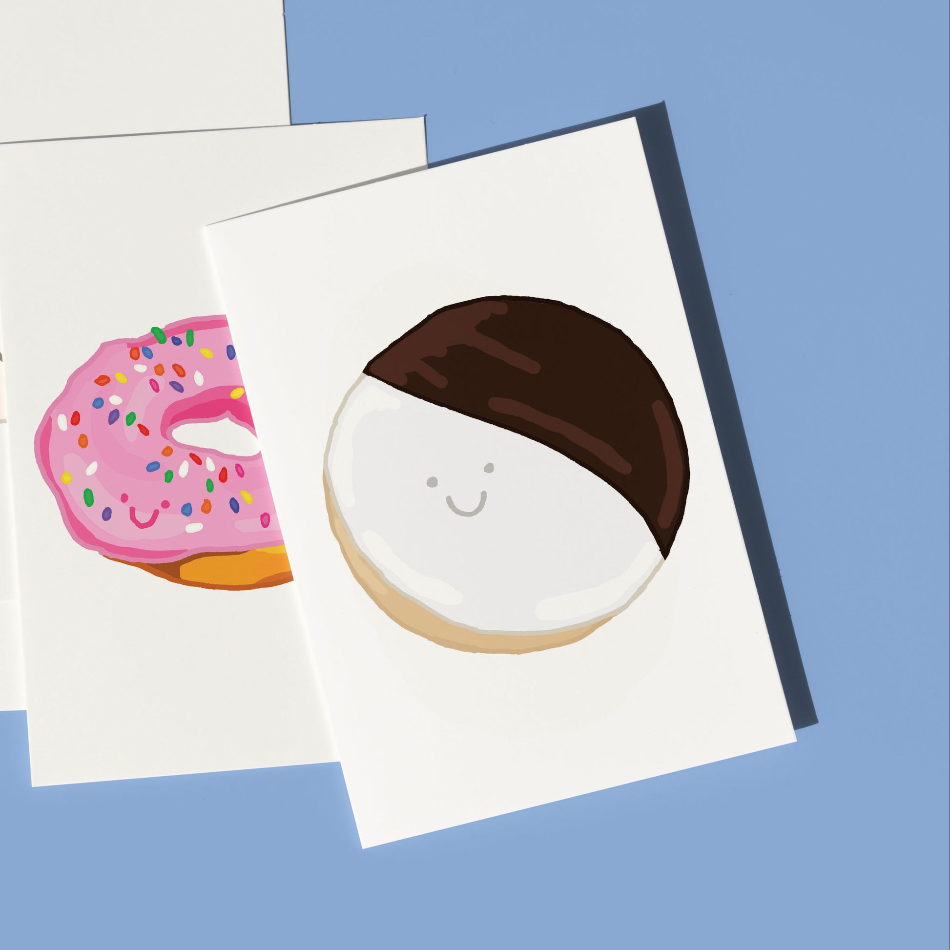 Mini Greeting Card Featuring a New York Cookie