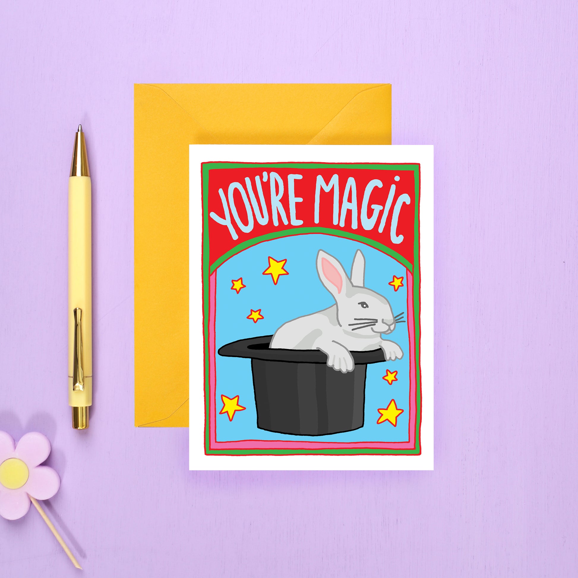 You're Magic! Greeting Card from You've Got Pen on Your Face.