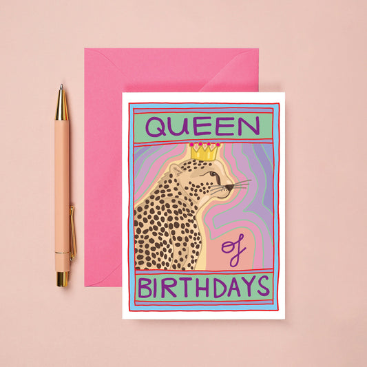 Queen of Birthdays Card from You've Got Pen on Your Face.