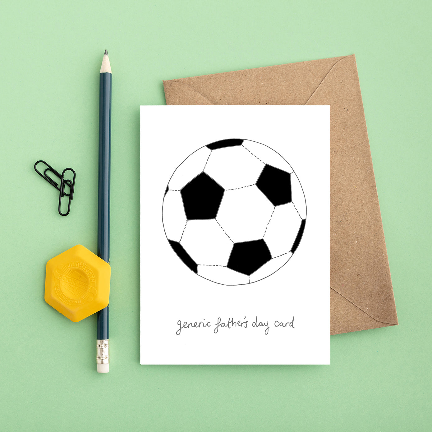 A Generic Football Card from You've Got Pen on Your Face.