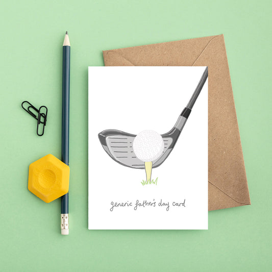 A Generic Golf Card from You've Got Pen on Your Face.