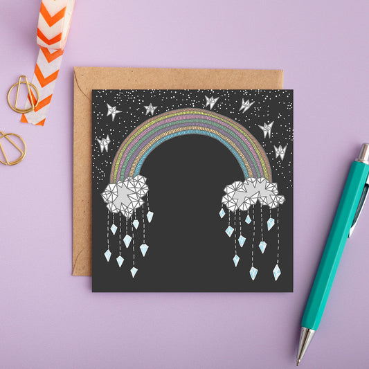A Rainbow Greeting Card from You've Got Pen on Your Face.