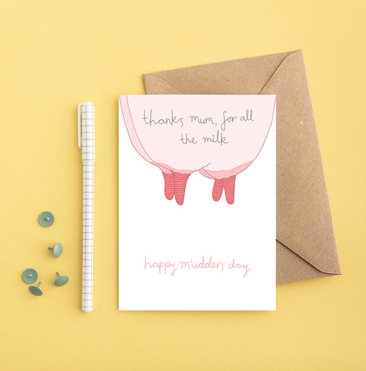 A Mudder's Day Card from You've Got Pen on Your Face.