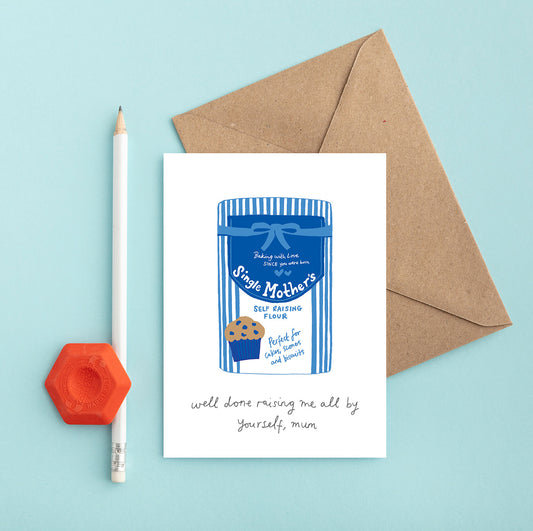 A Self Raising Flour Card from You've Got Pen on Your Face.